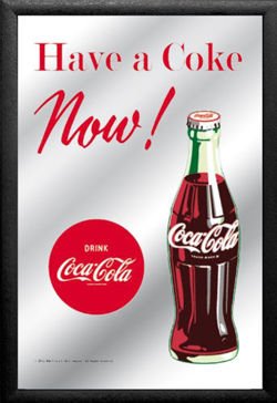  Plakat na lustrze 20x30 cm Coca-Cola Have a Coke Now